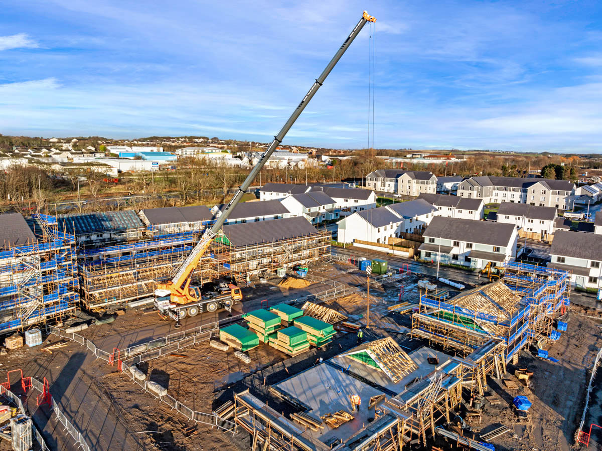 Deeside Timberframe - Case Study - Cloverhill, Aberdeen - Social Housing Development