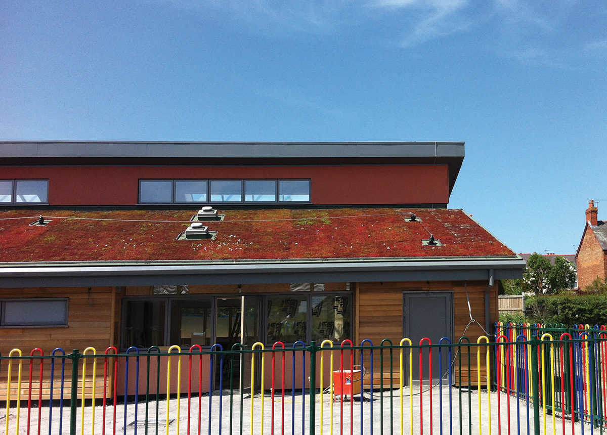 Deeside Timberframe - All Through School - Commercial Case Study