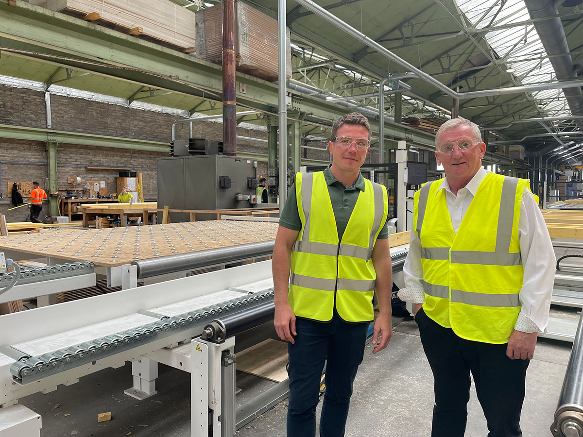 Deeside Timberframe Welcomes MSP for Housing Talks