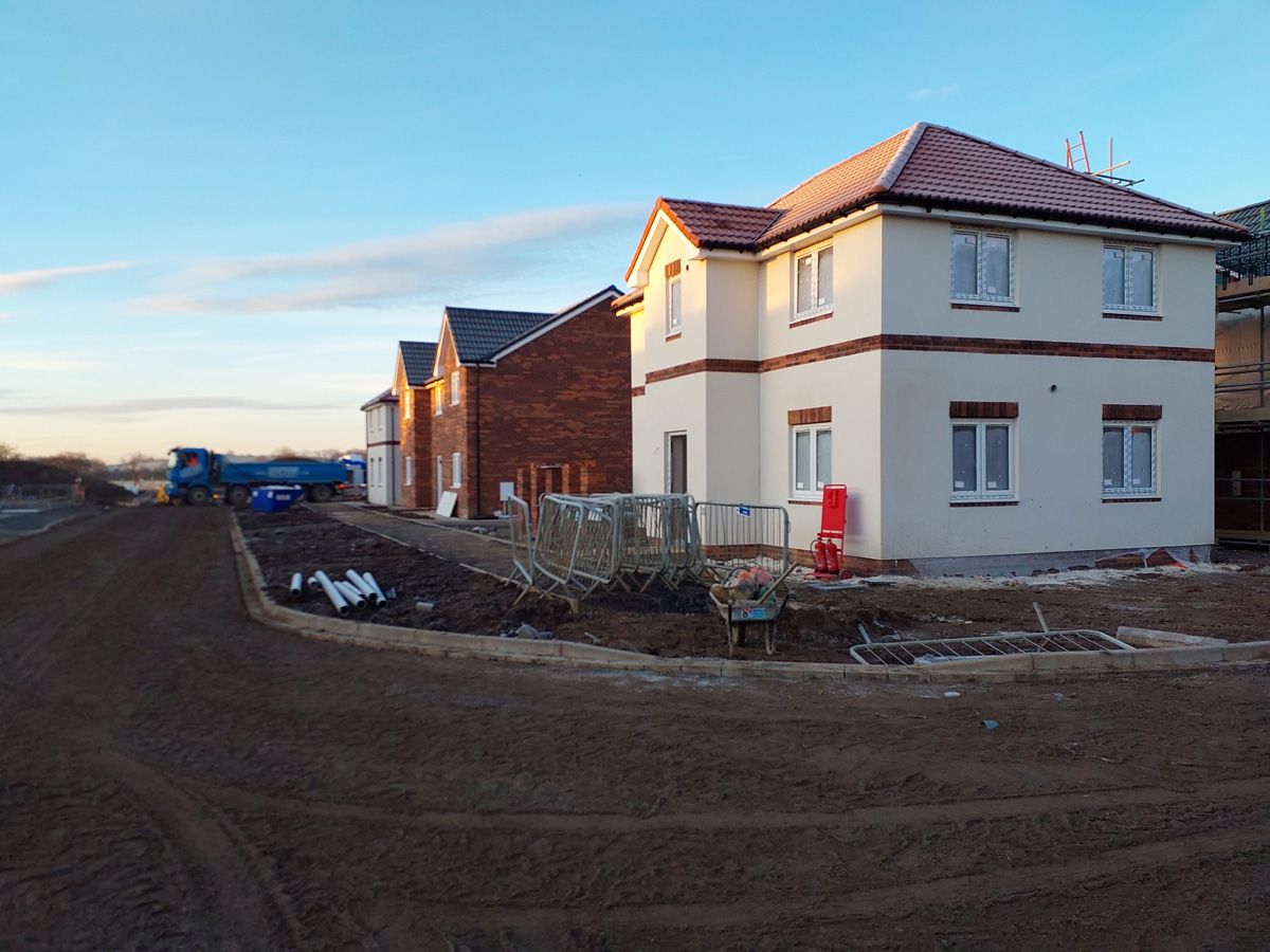 Deeside Timberframe - Affordable Housing Case Study - Magna Rise, East Cowton - 05